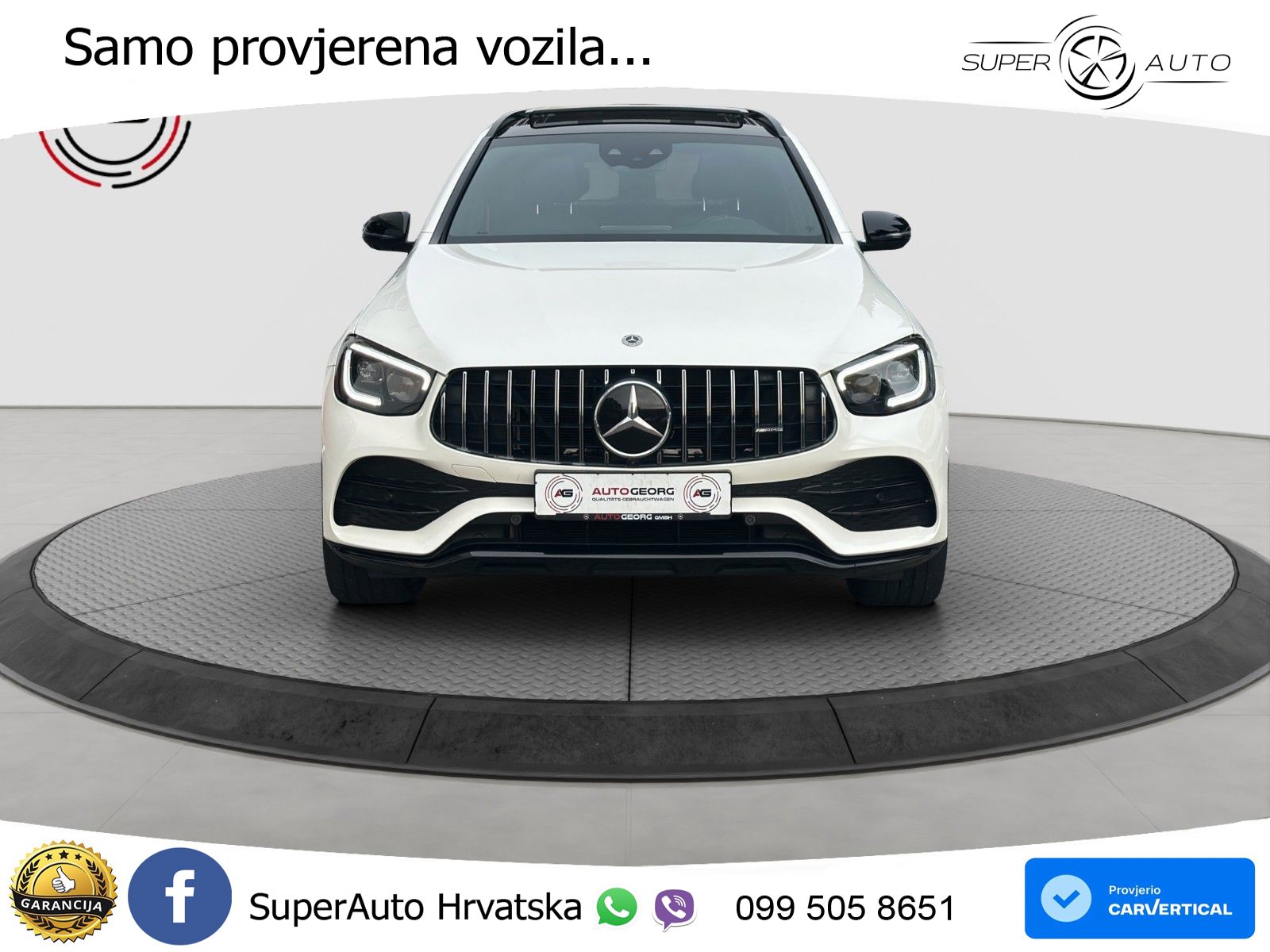 Mercedes AMG GLC 43 V6 (390 KS) 4MATIC TCT ACC+HEAD+4xGR SJED+360+PANO