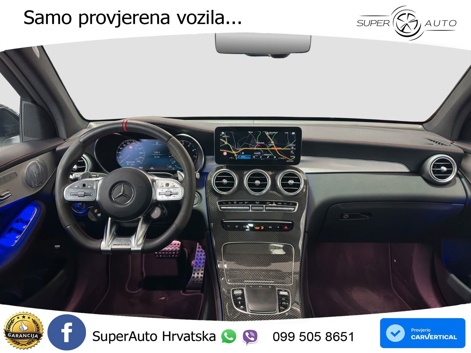 Mercedes AMG GLC 43 V6 (390 KS) 4MATIC TCT ACC+HEAD+4xGR SJED+360+PANO