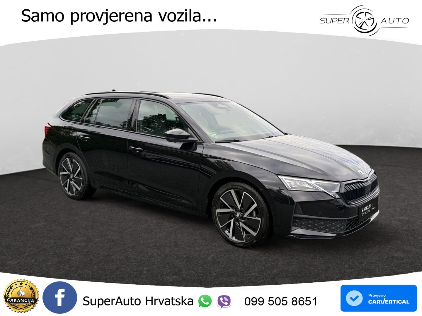 Škoda Octavia Combi 2.0 TDI (150 KS) DSG SportLine LED+GR SJED+ACC