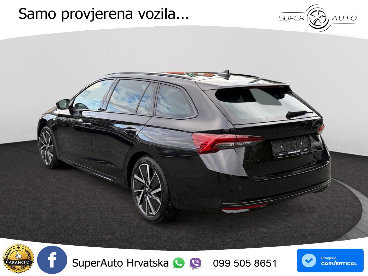 Škoda Octavia Combi 2.0 TDI (150 KS) DSG SportLine LED+GR SJED+ACC
