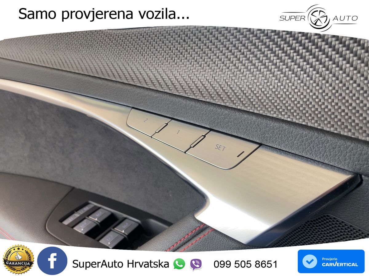 Audi RS6 Avant 4.0 TFSI V8 (600 KS) quattro Tiptronic Kuka ZRAČNI+ACC+GR SJED+KAM+PANO