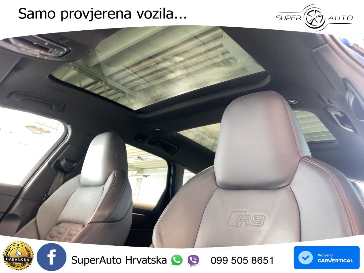 Audi RS6 Avant 4.0 TFSI V8 (600 KS) quattro Tiptronic Kuka ZRAČNI+ACC+GR SJED+KAM+PANO