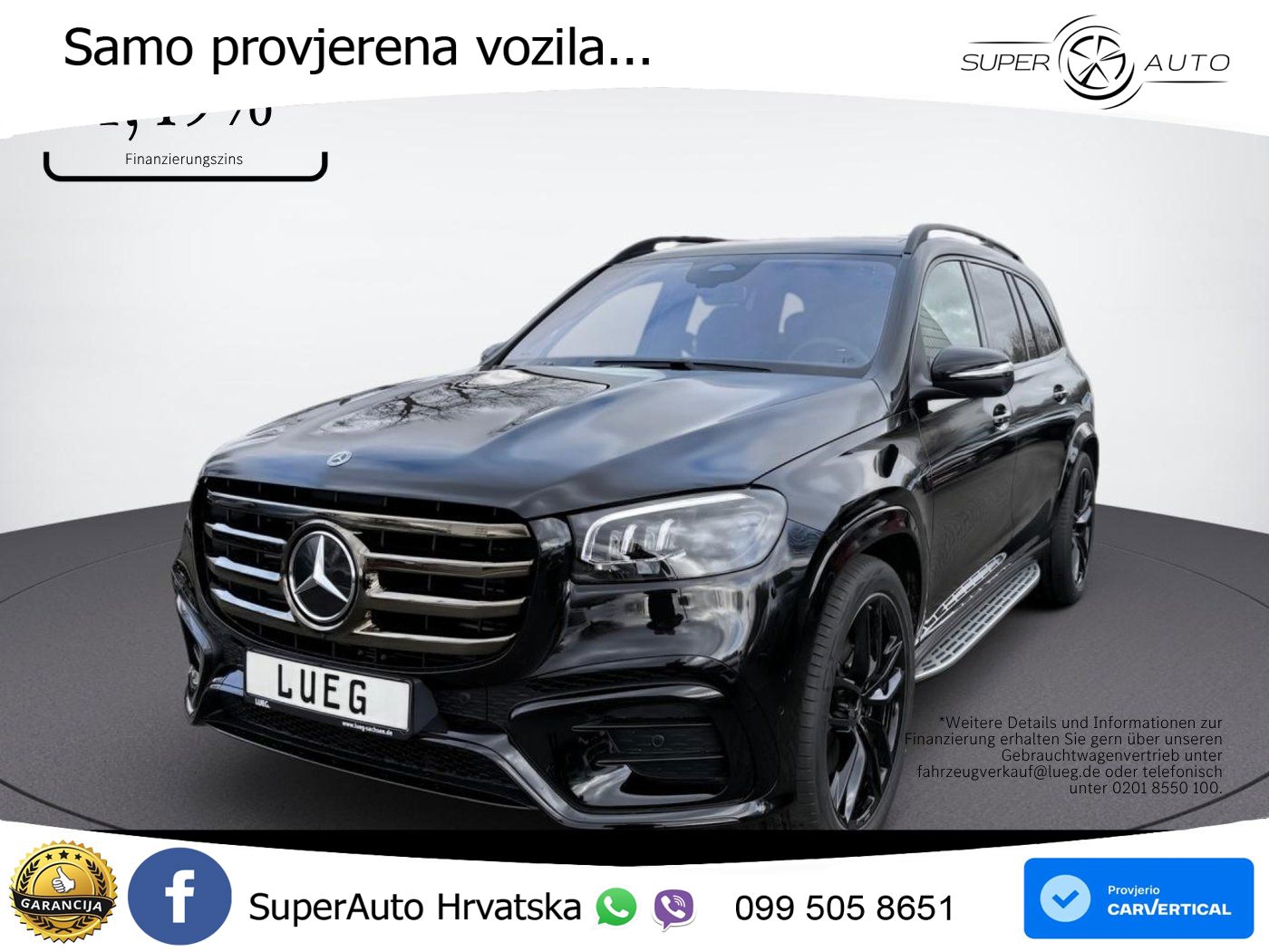 Mercedes-Benz GLS GLS 450d EQ Boost 4MATIC 9G-TRONIC AMG ACC+HEAD+4xGR SJED+360+PANO