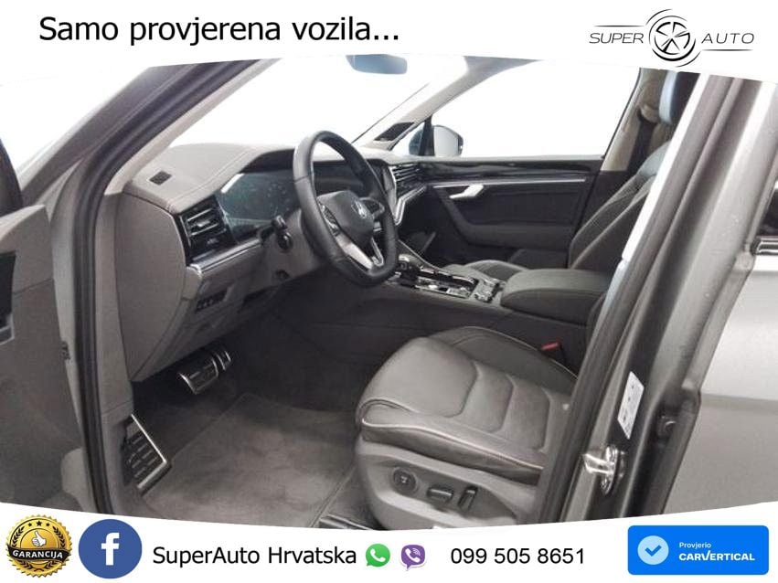 Volkswagen Touareg 3.0 V6 TDI (286 KS) 4MOTION Tiptronic R-Line ZRAČNI+ACC+4xGR SJED+KAM