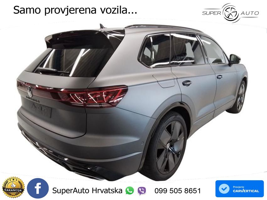 Volkswagen Touareg 3.0 V6 TDI (286 KS) 4MOTION Tiptronic R-Line ZRAČNI+ACC+4xGR SJED+KAM