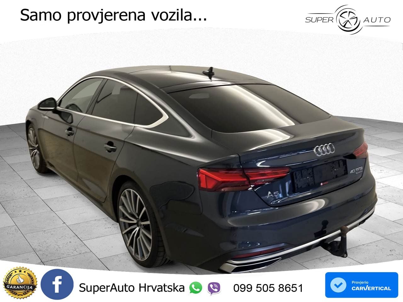 Audi A5 Sportback  40 TFSI (204 KS) quattro S tronic MATRIX+GR SJED+KAM