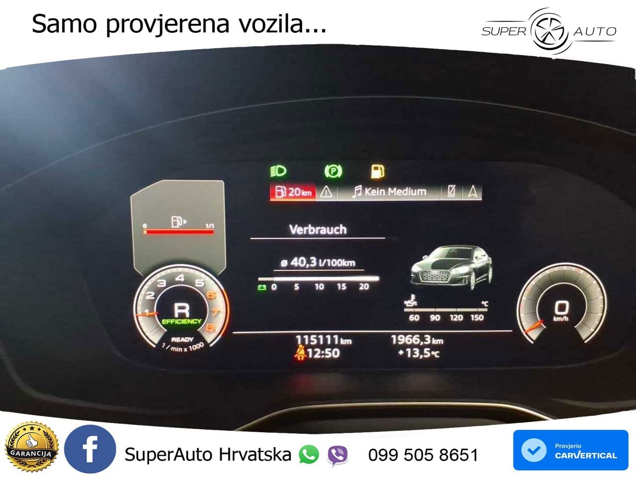 Audi A5 Sportback  40 TFSI (204 KS) quattro S tronic MATRIX+GR SJED+KAM