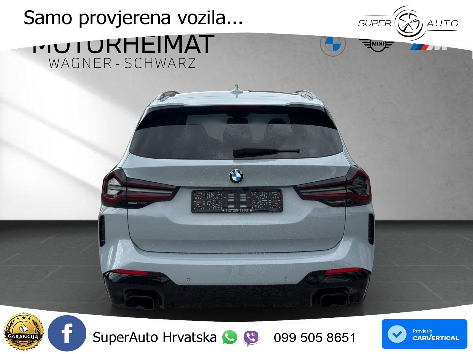 BMW X3 M40d xDrive Steptronic LED+GR SJED+ACC