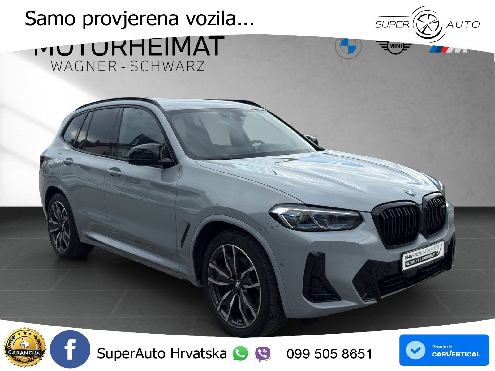 BMW X3 M40d xDrive Steptronic LED+GR SJED+ACC