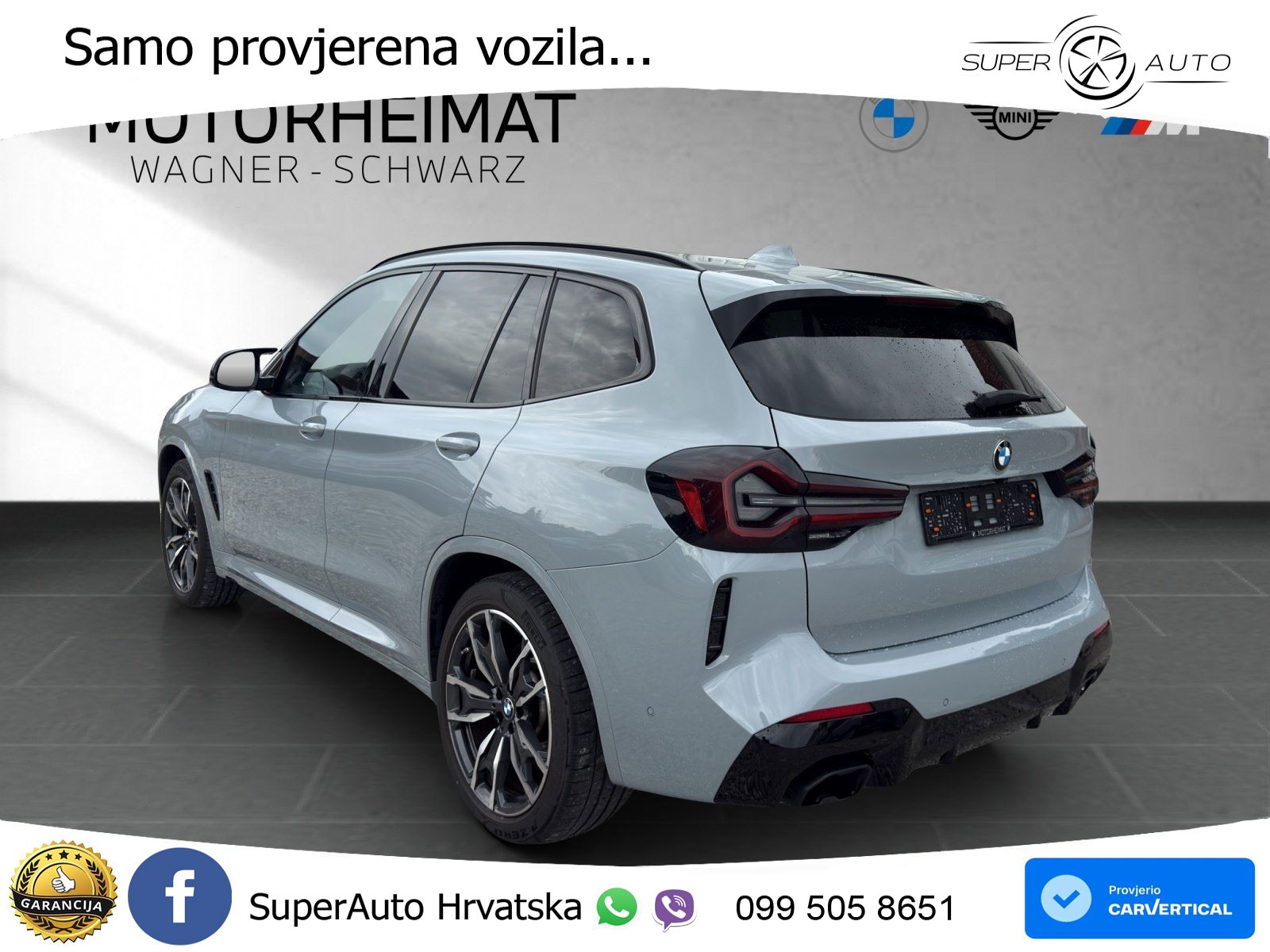 BMW X3 M40d xDrive Steptronic LED+GR SJED+ACC