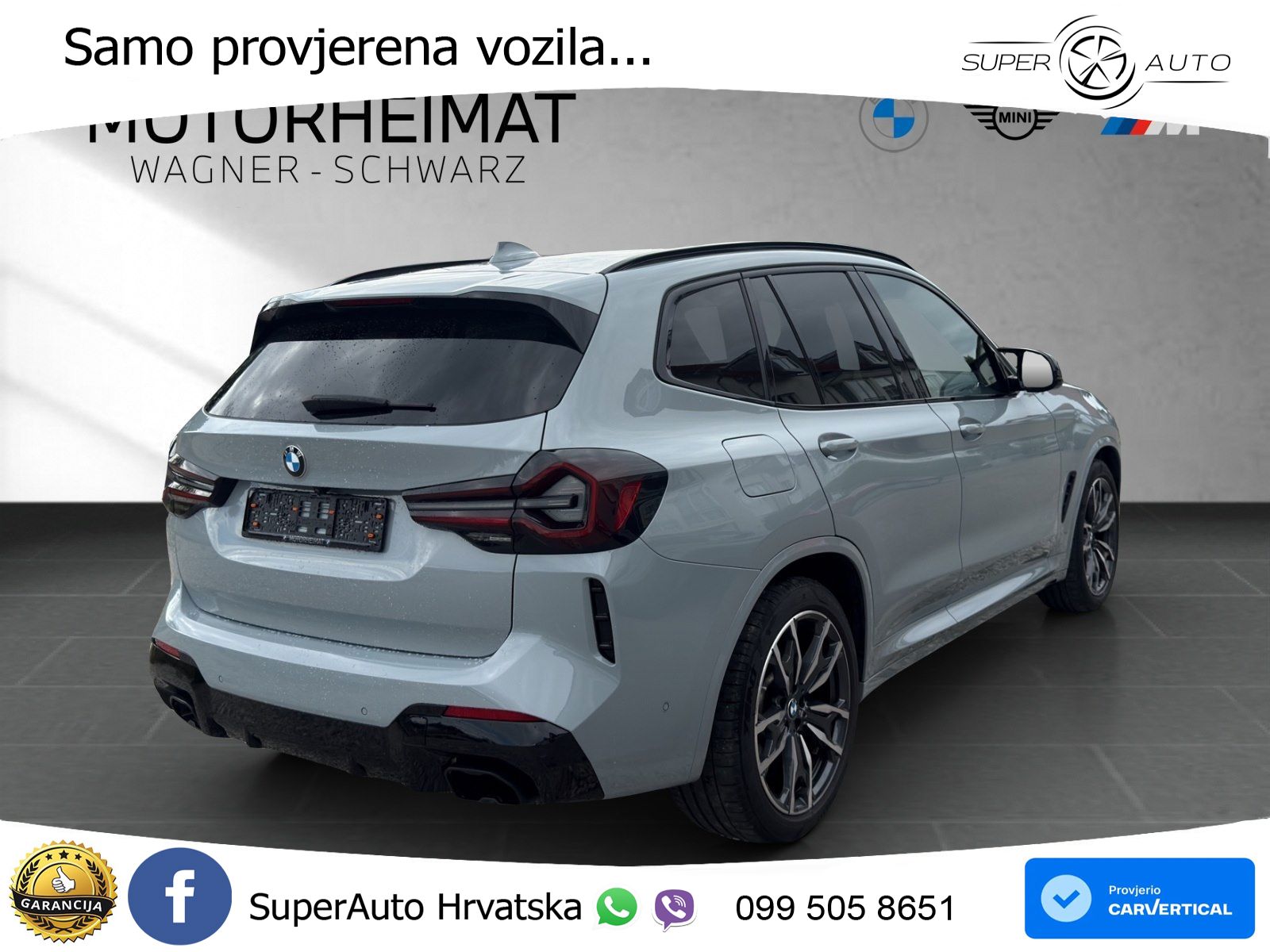 BMW X3 M40d xDrive Steptronic LED+GR SJED+ACC