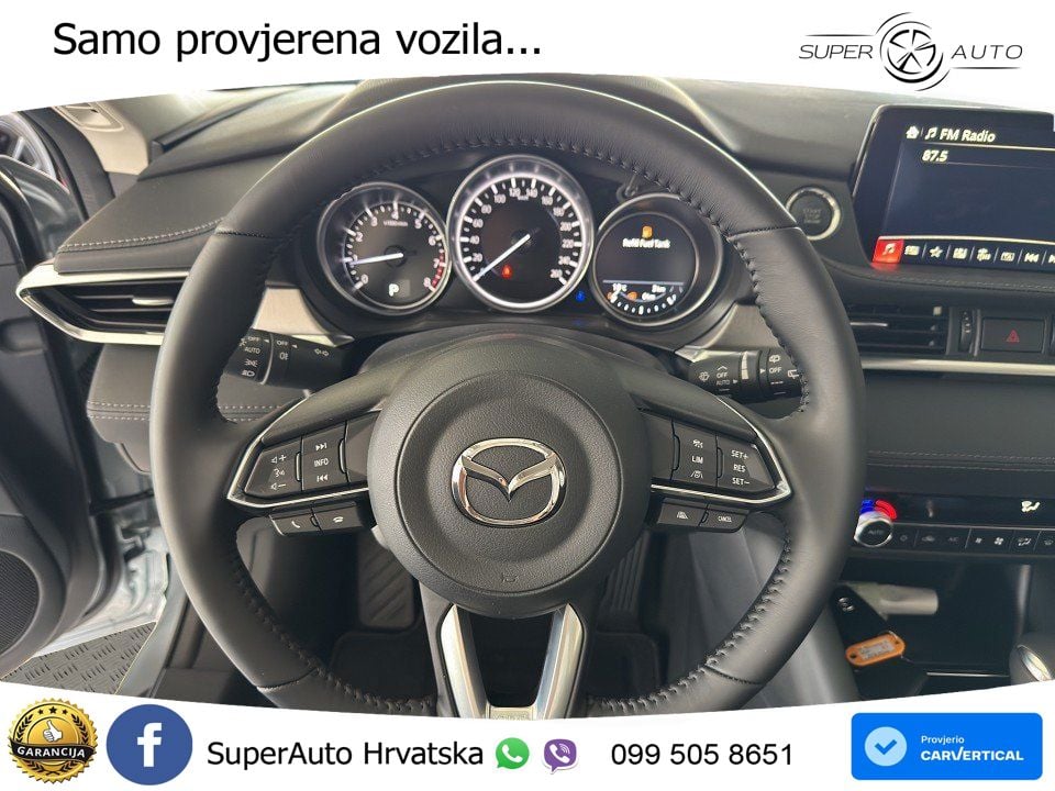 Mazda 6 Sport Combi 2.0 SKYACTIV-G (165 KS) SKYACTIV-Drive LED+GR SJED+ACC