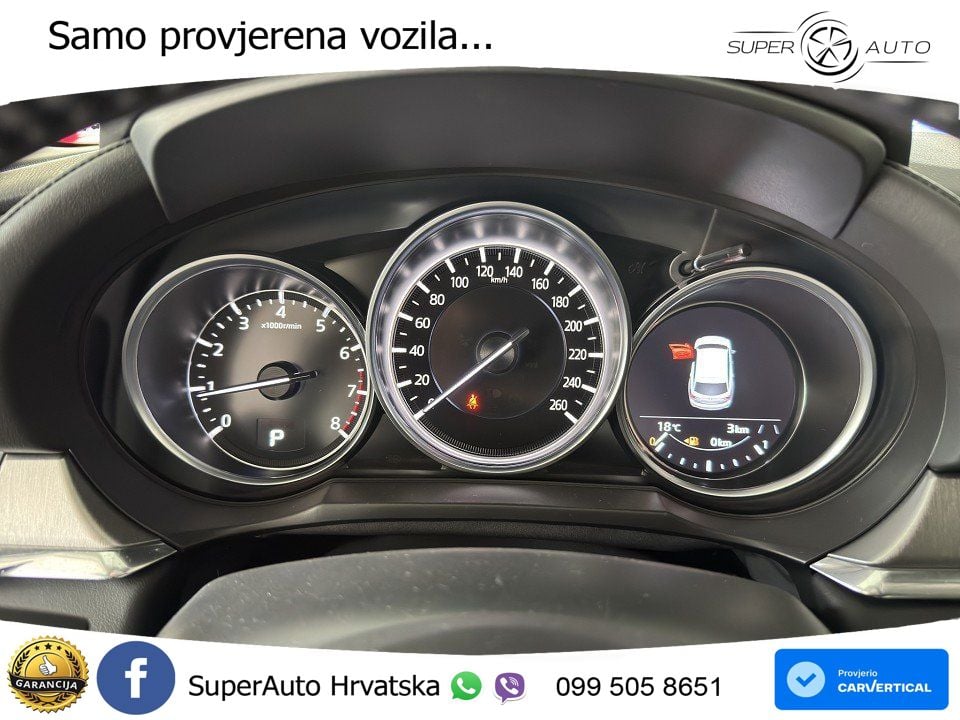 Mazda 6 Sport Combi 2.0 SKYACTIV-G (165 KS) SKYACTIV-Drive LED+GR SJED+ACC