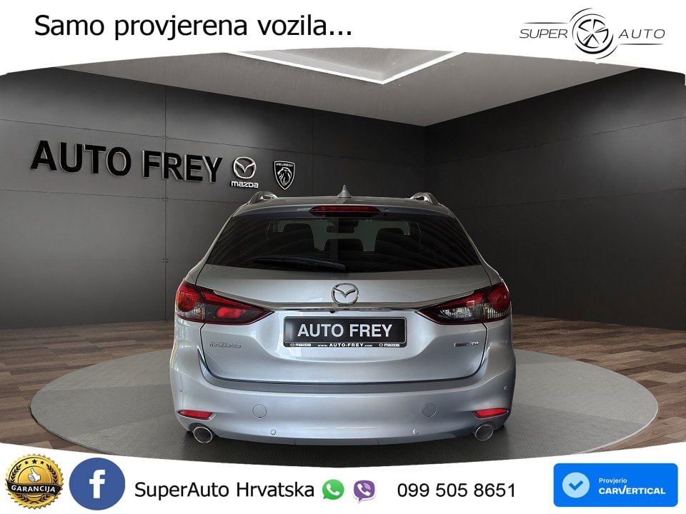 Mazda 6 Sport Combi 2.0 SKYACTIV-G (165 KS) SKYACTIV-Drive LED+GR SJED+ACC