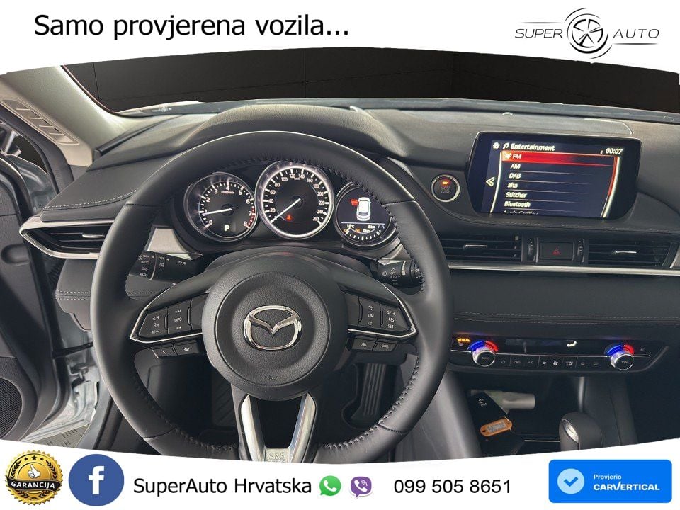 Mazda 6 Sport Combi 2.0 SKYACTIV-G (165 KS) SKYACTIV-Drive LED+GR SJED+ACC