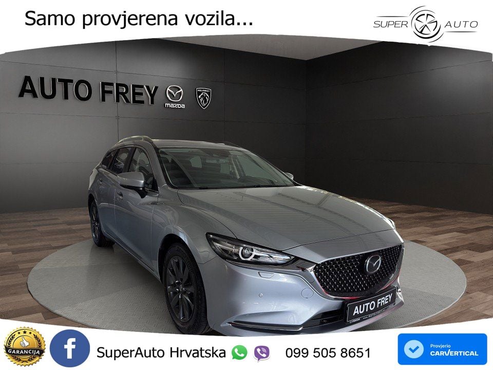Mazda 6 Sport Combi 2.0 SKYACTIV-G (165 KS) SKYACTIV-Drive LED+GR SJED+ACC