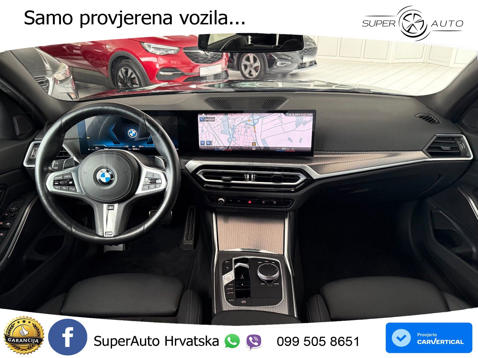 BMW 320d (190 KS) Steptronic M Sport LED+GR SJED+ACC