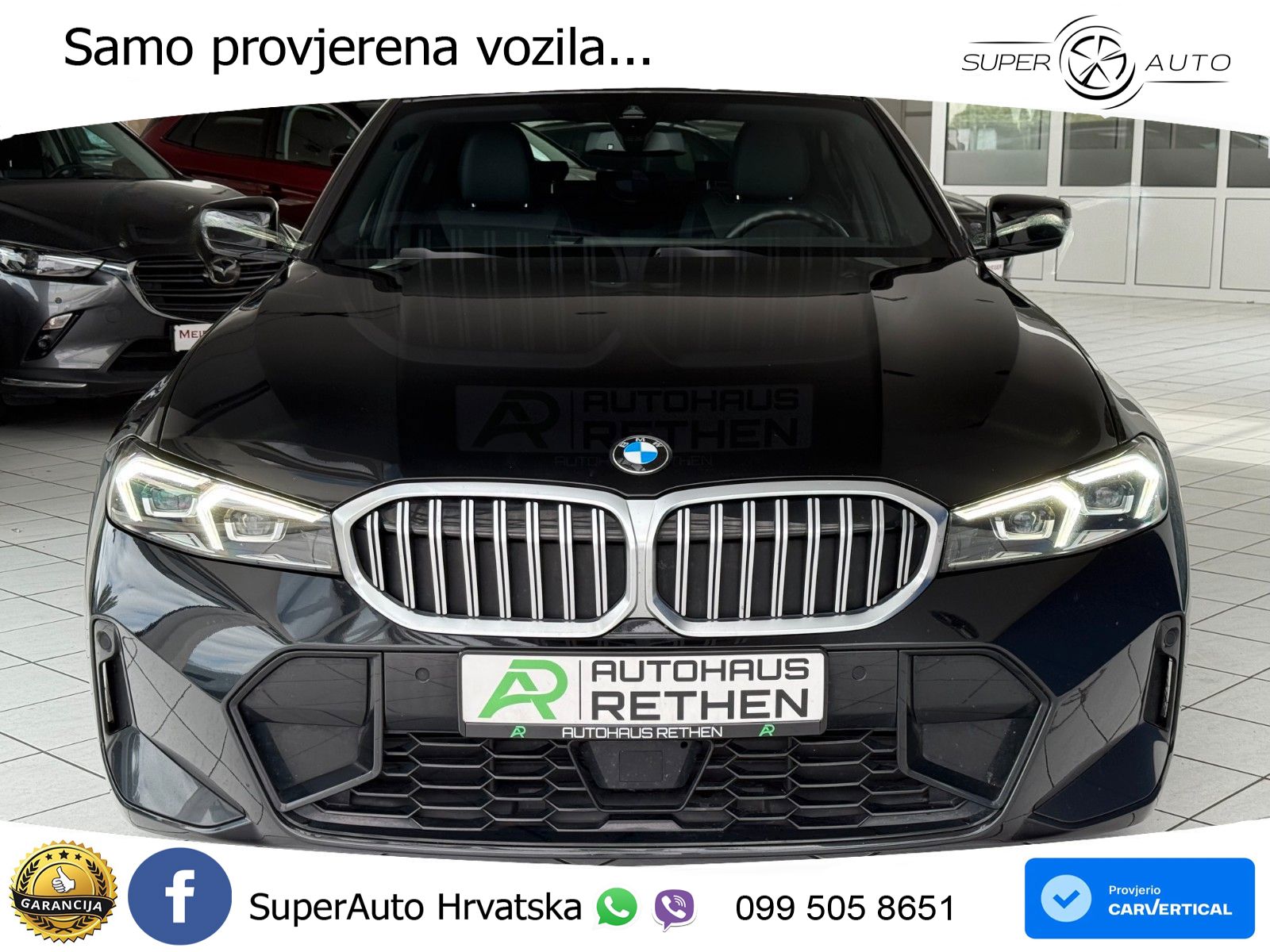 BMW 320d (190 KS) Steptronic M Sport LED+GR SJED+ACC