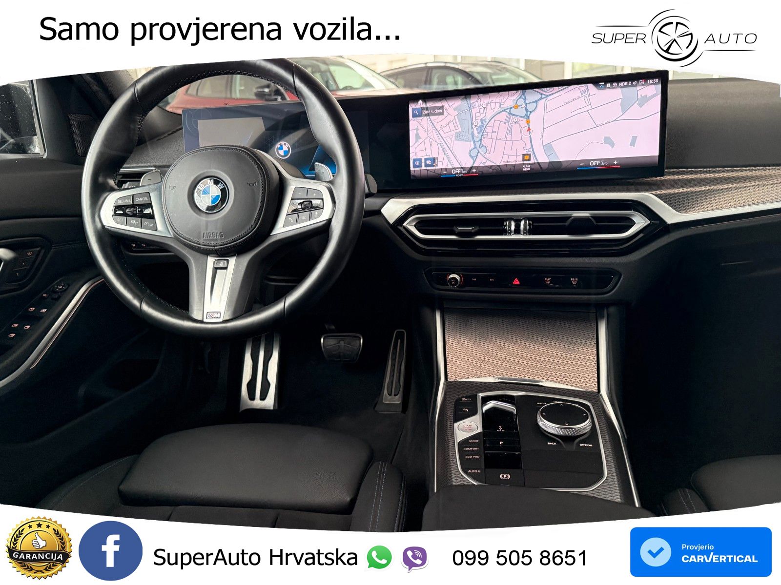 BMW 320d (190 KS) Steptronic M Sport LED+GR SJED+ACC