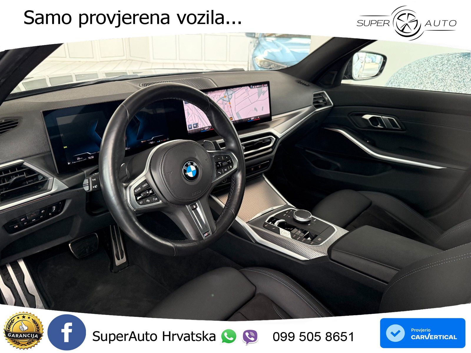 BMW 320d (190 KS) Steptronic M Sport LED+GR SJED+ACC