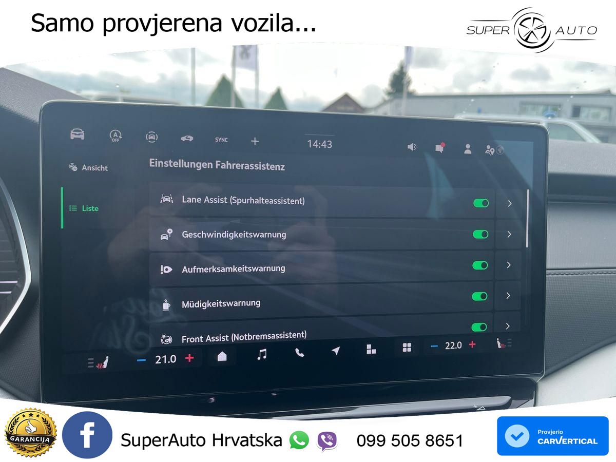 Škoda Octavia Combi 2.0 TDI (150 KS) DSG Selection LED+GR SJED+ACC