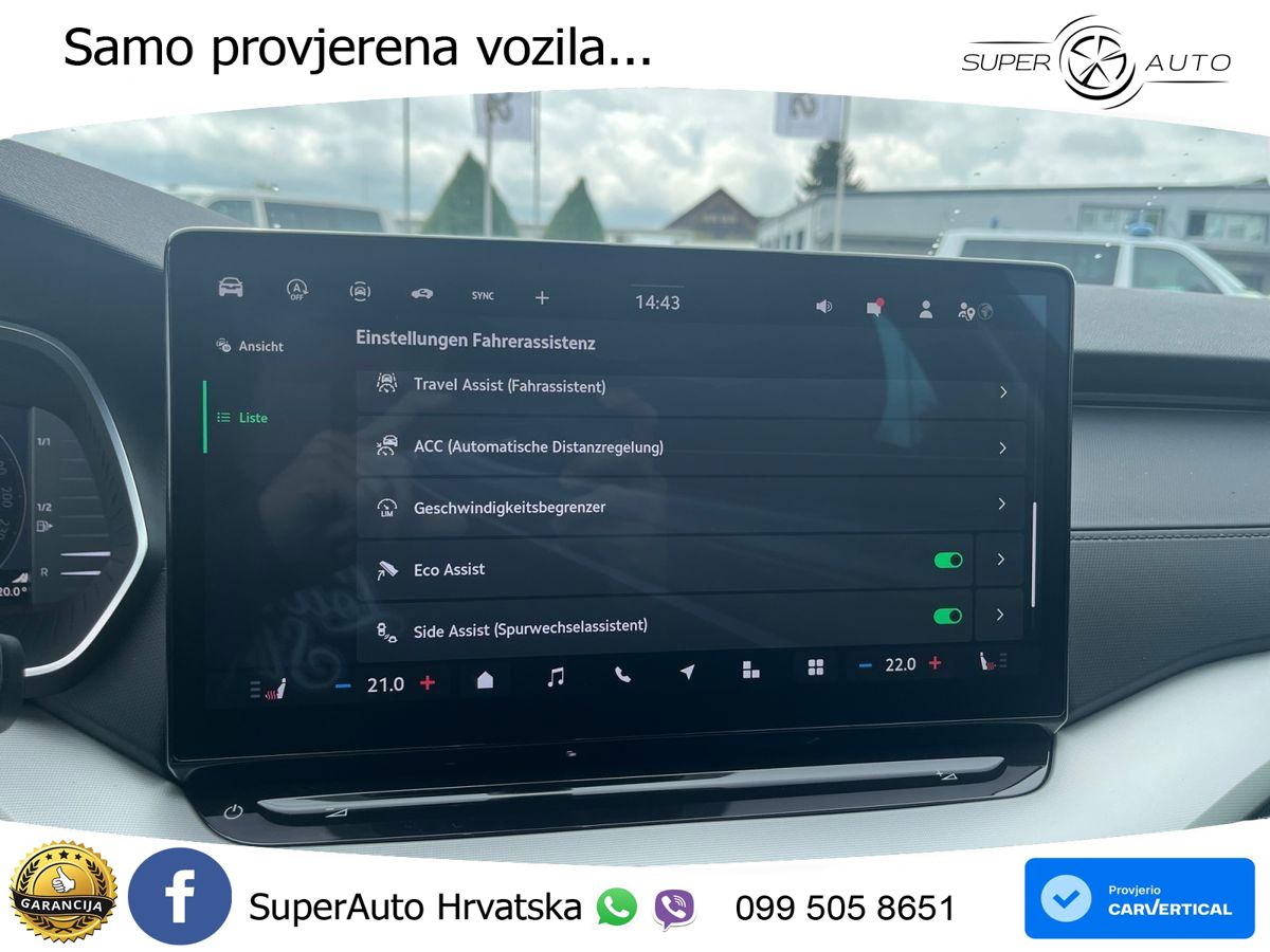 Škoda Octavia Combi 2.0 TDI (150 KS) DSG Selection LED+GR SJED+ACC