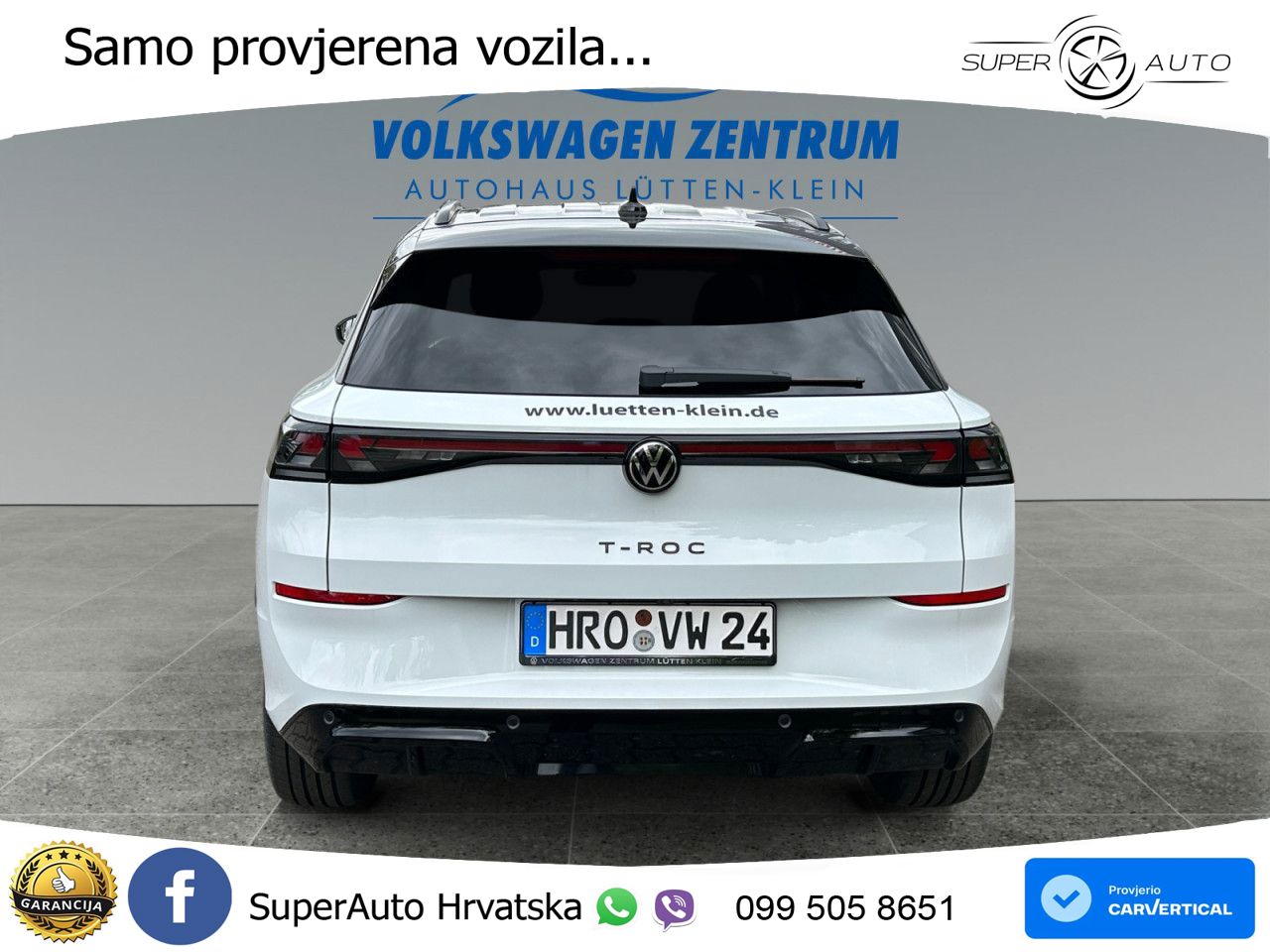 Volkswagen T-Roc 1.5 TSI (150 KS) DSG MATRIX+GR SJED+KAM