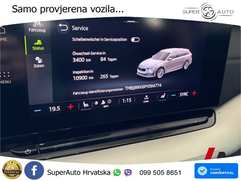 Škoda Octavia Combi 2.0 TDI (150 KS) DSG