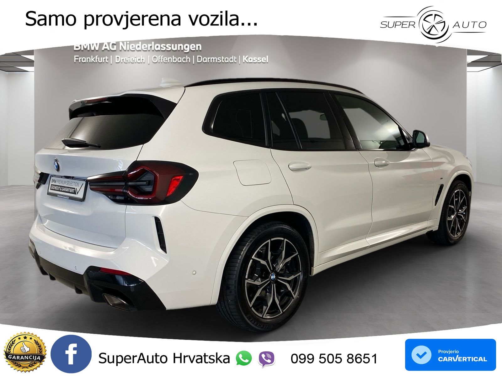 BMW X3 20d xDrive Steptronic M Sport LED+GR SJED+ACC