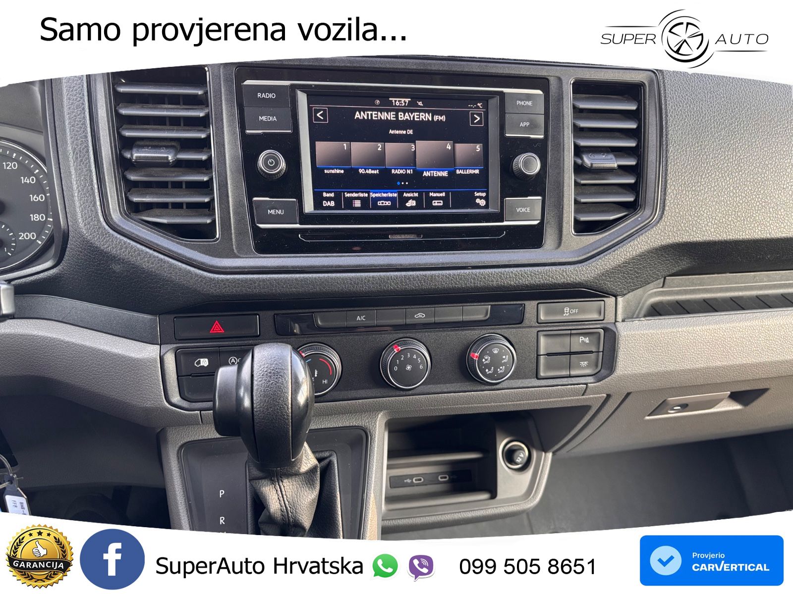 Volkswagen Crafter Kasten 35 lang plus Hochdach Automatic 177 KS