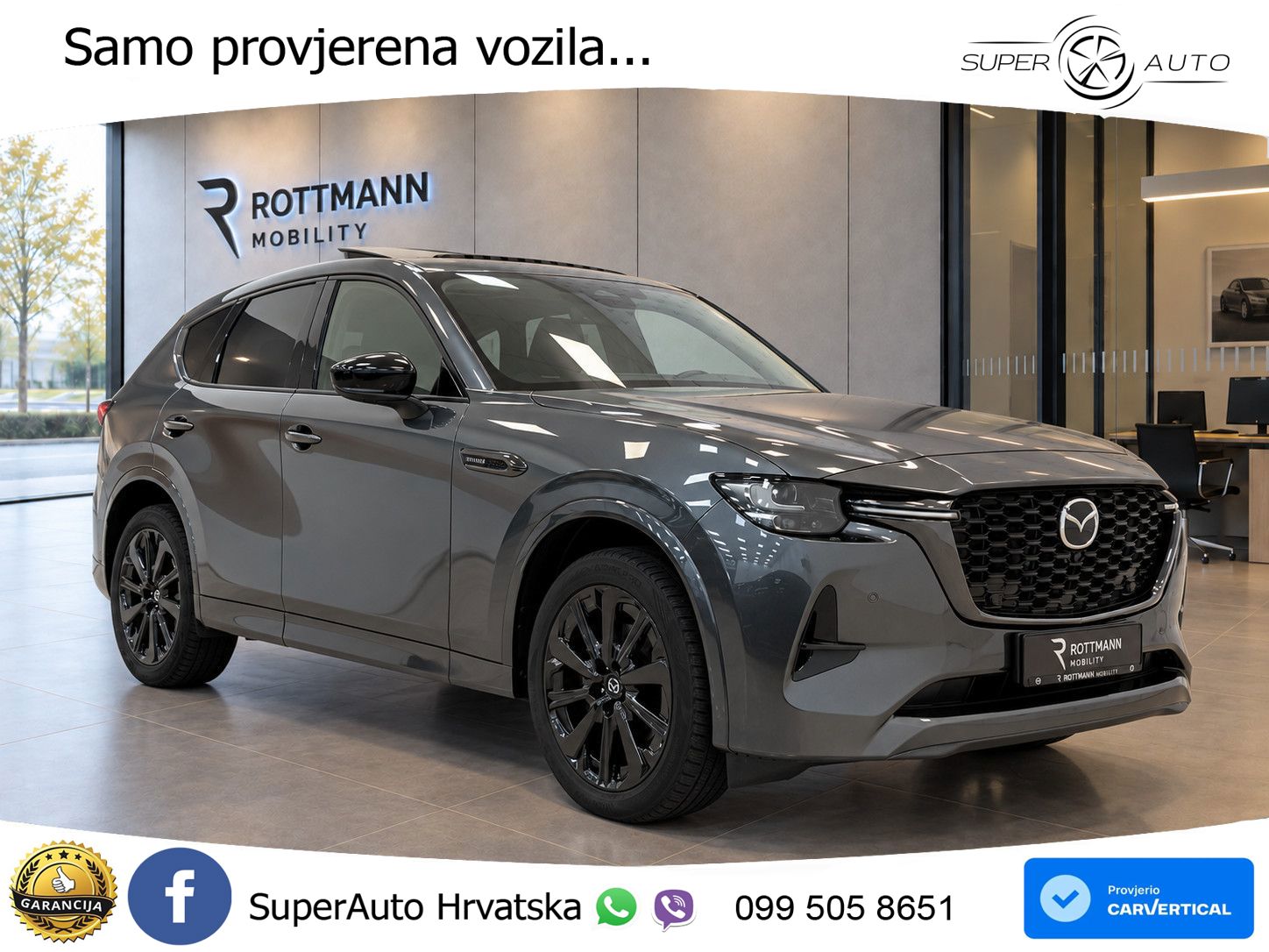 Mazda CX-60 3.3 e-Skyactiv D (254 KS) AWD Automatic LED+GR SJED+ACC