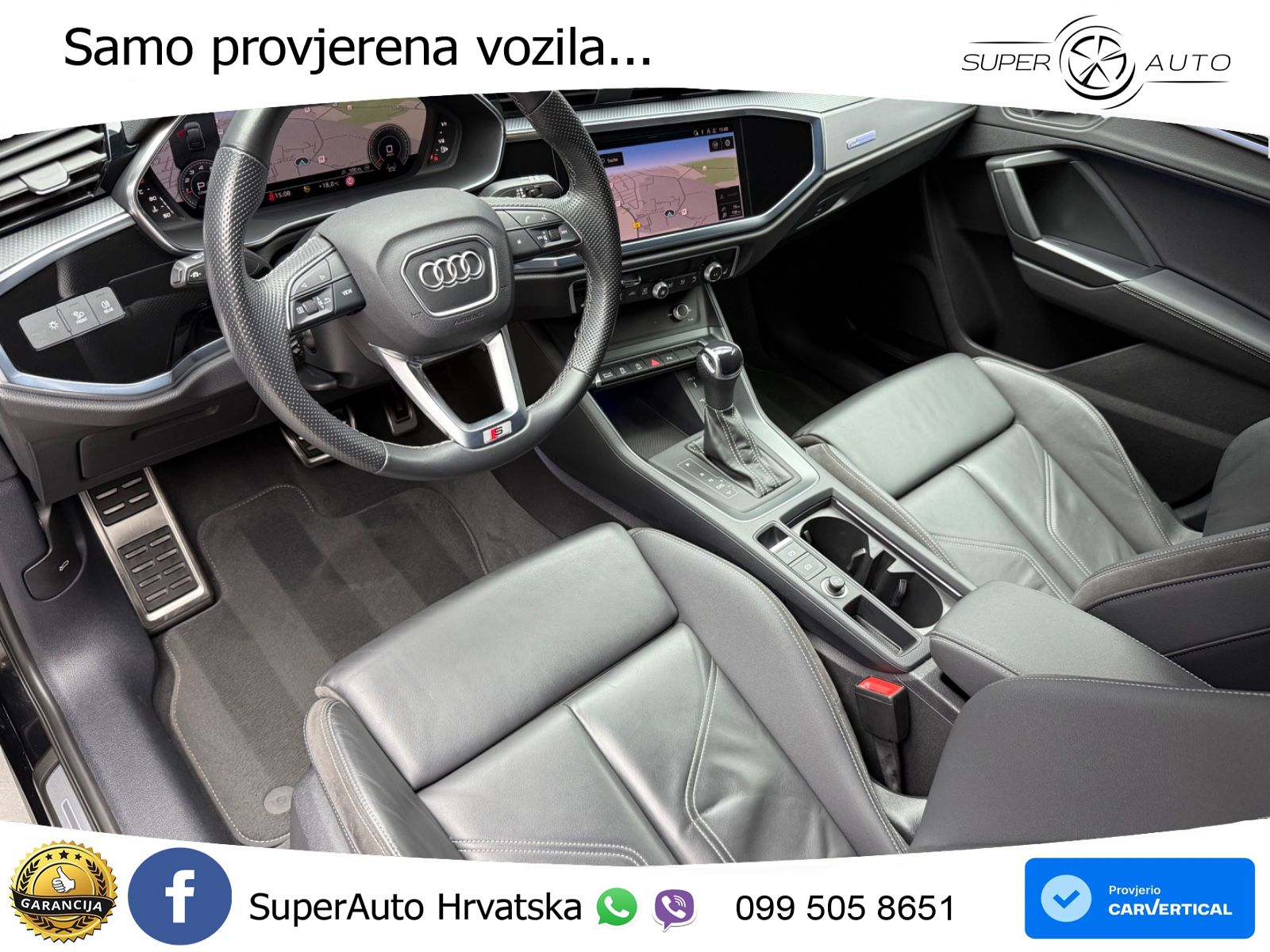 Audi Q3 Sportback 35 TFSI (150 KS) S tronic S line LED+GR SJED+ACC