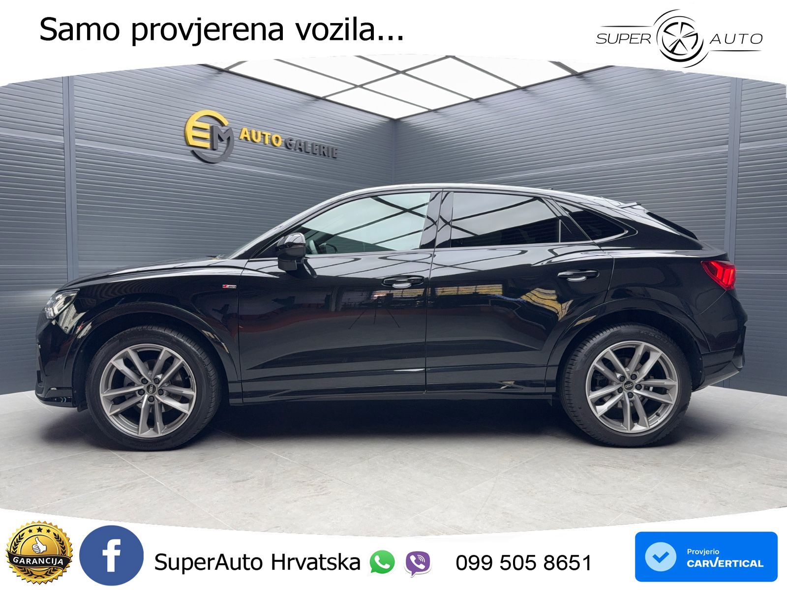 Audi Q3 Sportback 35 TFSI (150 KS) S tronic S line LED+GR SJED+ACC