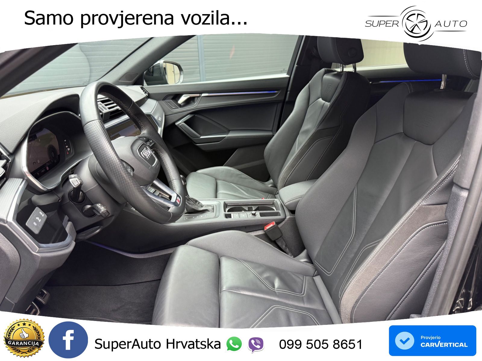 Audi Q3 Sportback 35 TFSI (150 KS) S tronic S line LED+GR SJED+ACC