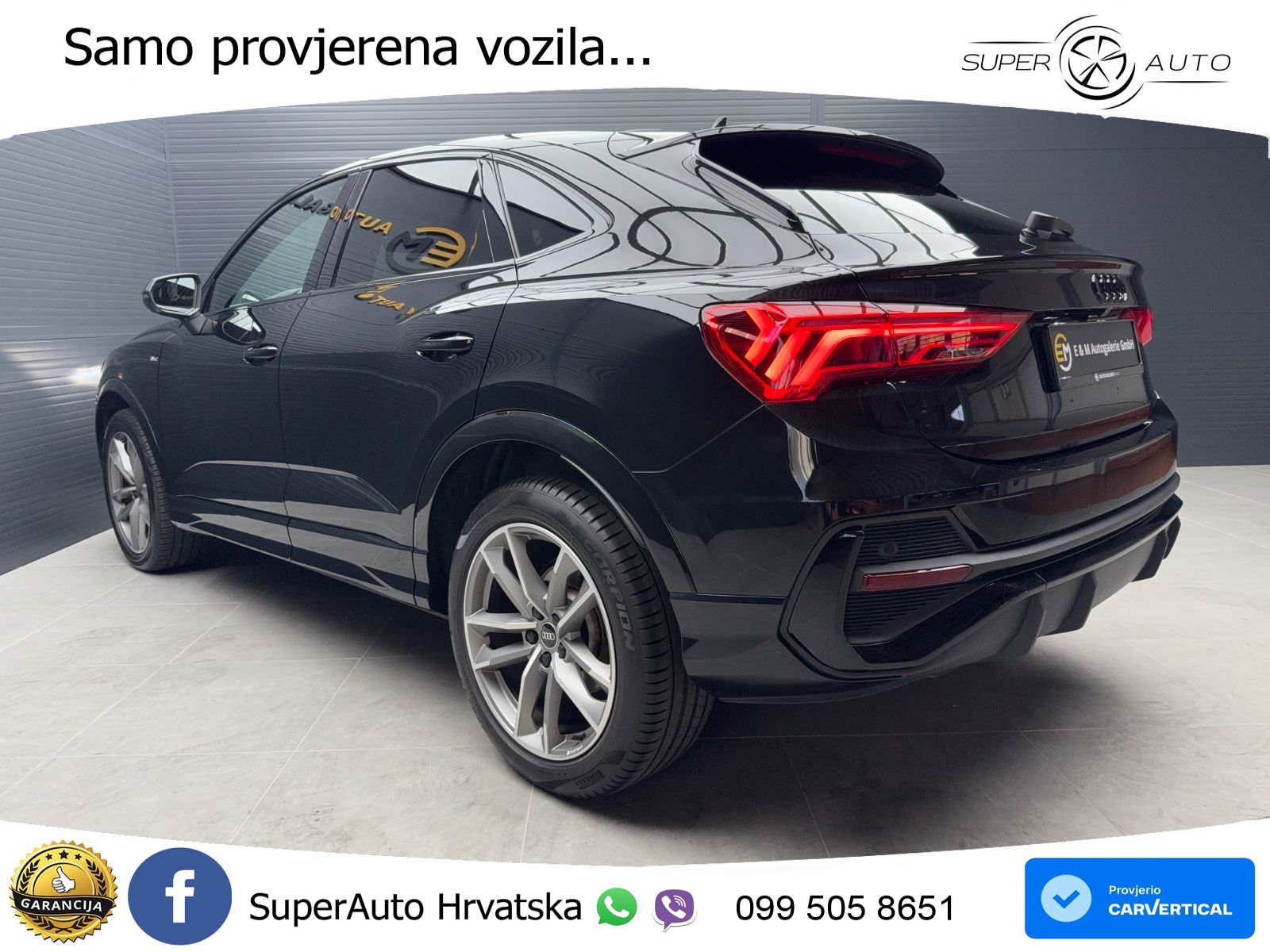 Audi Q3 Sportback 35 TFSI (150 KS) S tronic S line LED+GR SJED+ACC