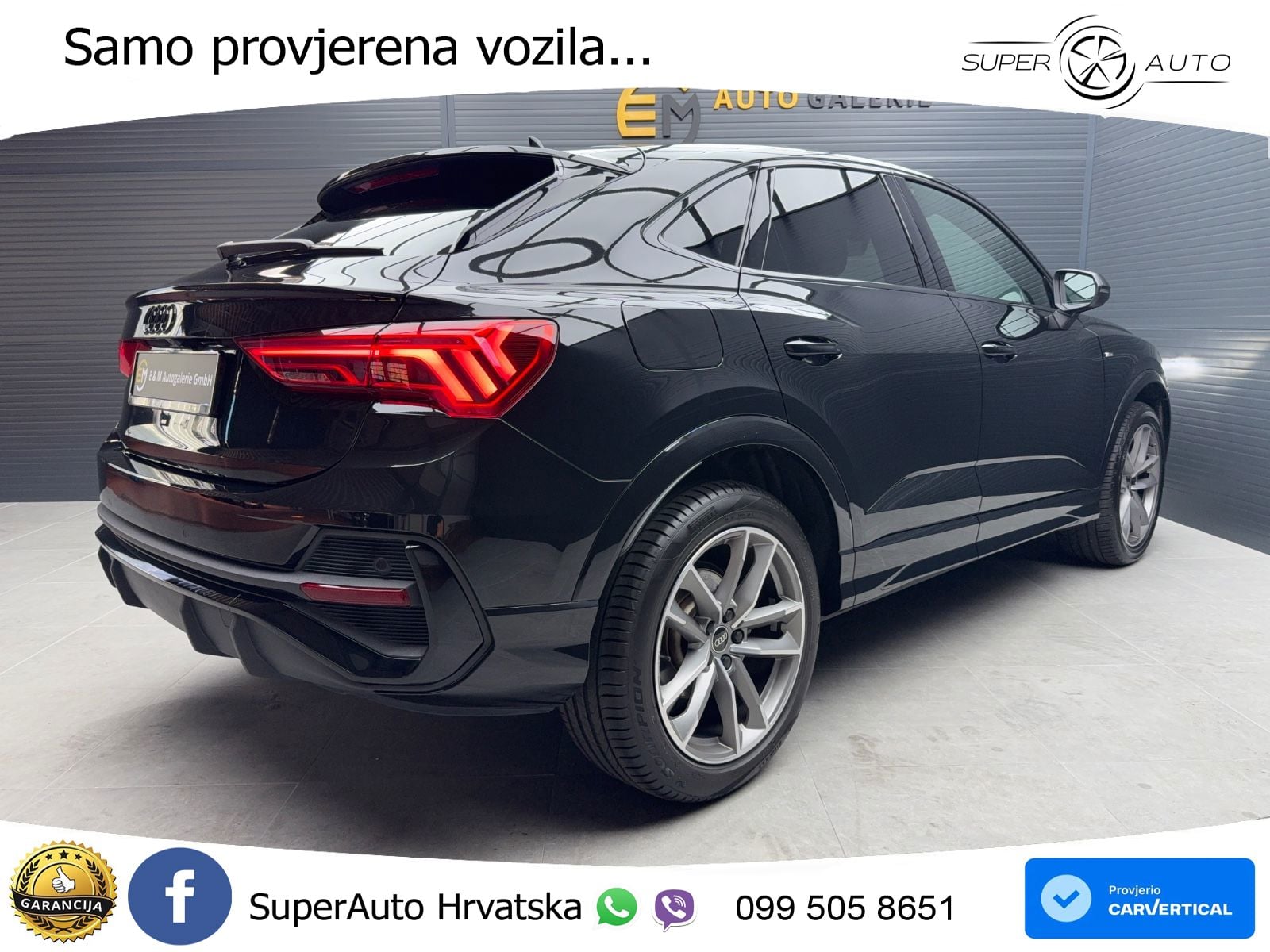 Audi Q3 Sportback 35 TFSI (150 KS) S tronic S line LED+GR SJED+ACC