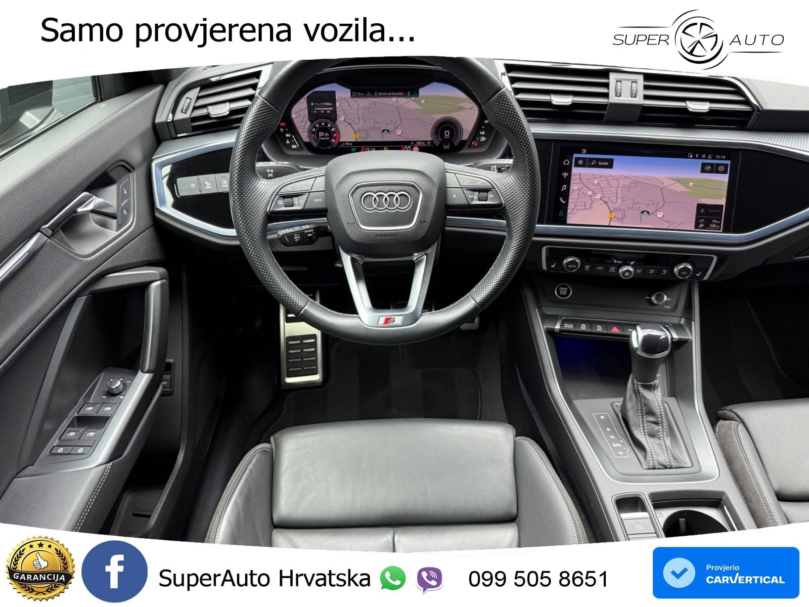 Audi Q3 Sportback 35 TFSI (150 KS) S tronic S line LED+GR SJED+ACC