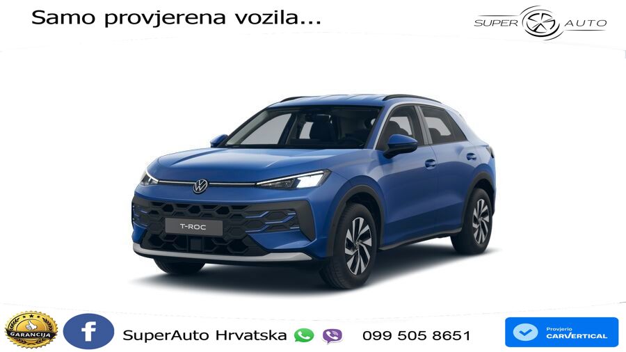 Volkswagen T-Roc 1.5 eTSI (150 KS)  DSG LED+GR SJED+ACC