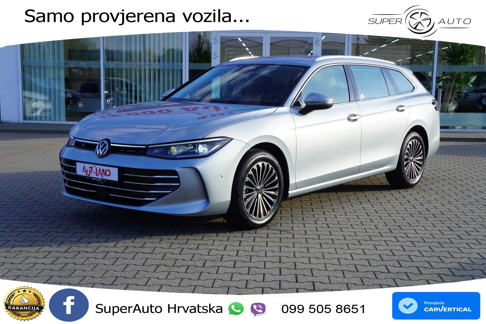 Volkswagen Passat Variant 1.5 eTSI (150 KS) DSG LED+GR SJED+ACC