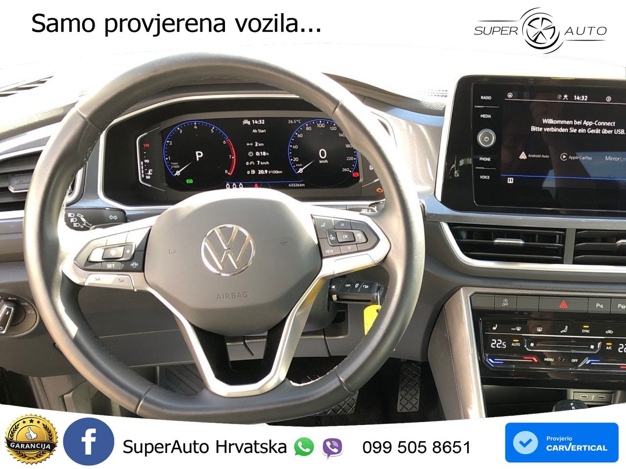 Volkswagen T-Roc 1.5 TSI (150 KS) DSG LED+GR SJED+ACC