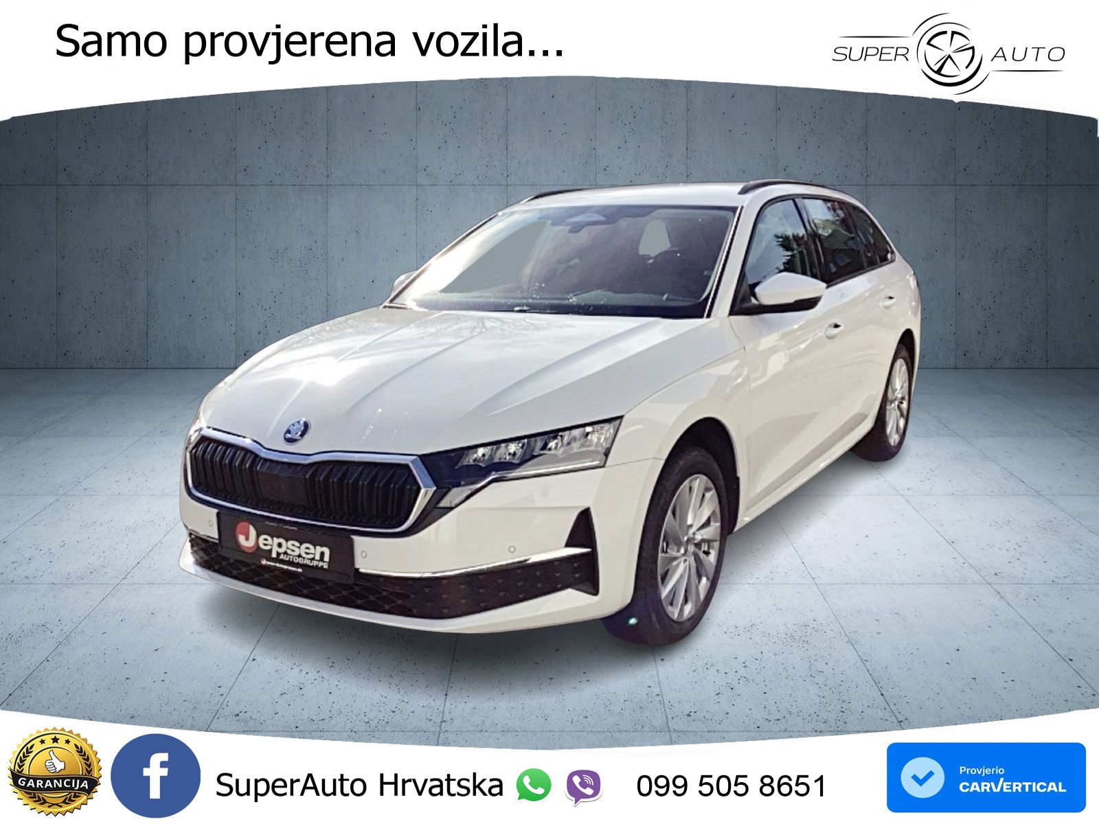 Škoda Octavia Combi 1.5 TSI (150 KS) DSG Selection LED+GR SJED+ACC