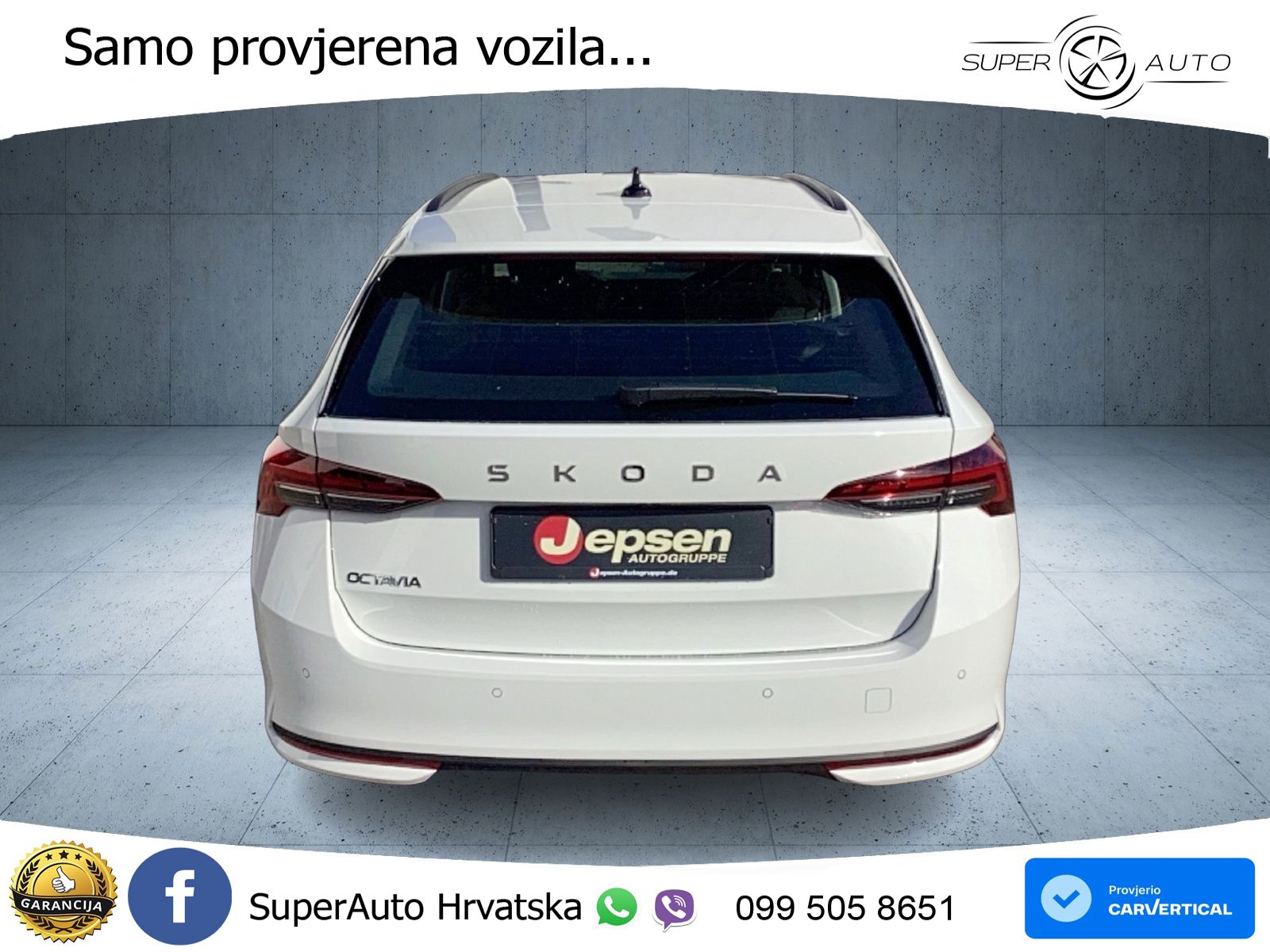 Škoda Octavia Combi 1.5 TSI (150 KS) DSG Selection LED+GR SJED+ACC