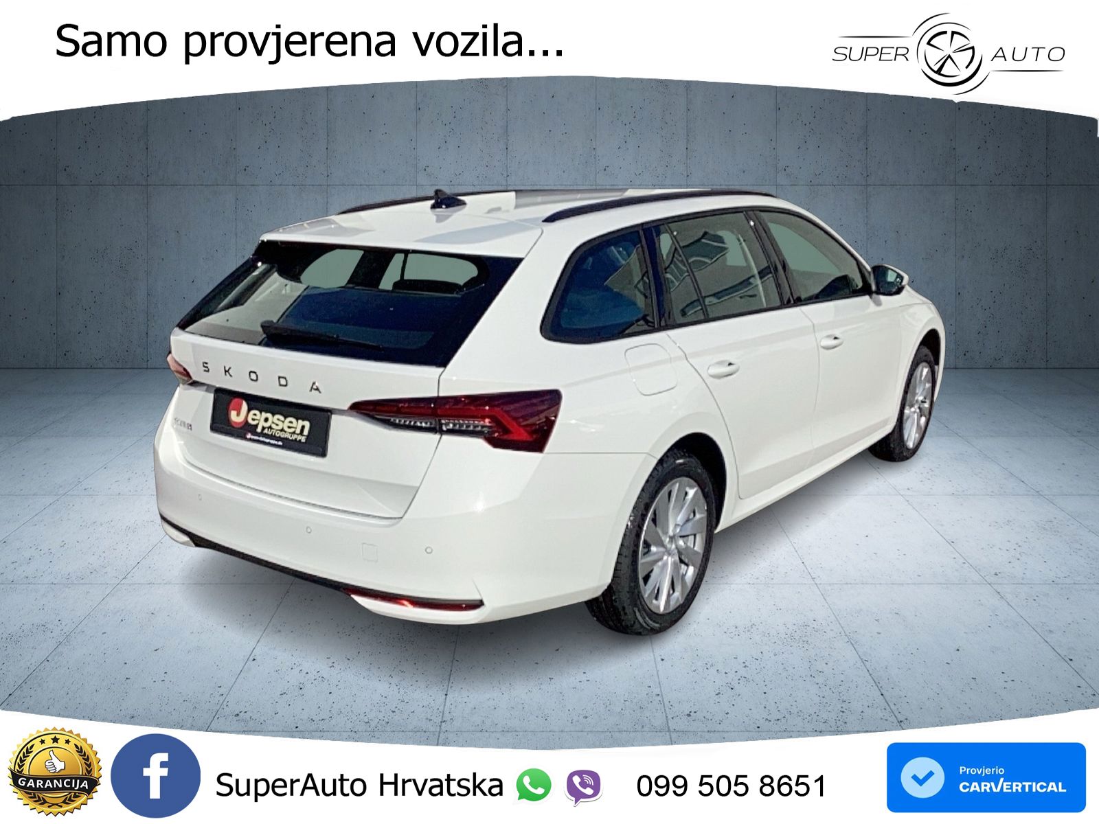 Škoda Octavia Combi 1.5 TSI (150 KS) DSG Selection LED+GR SJED+ACC