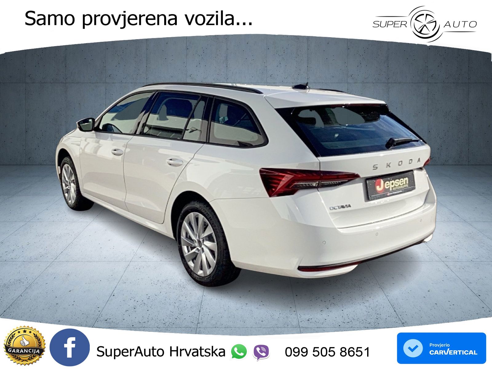 Škoda Octavia Combi 1.5 TSI (150 KS) DSG Selection LED+GR SJED+ACC