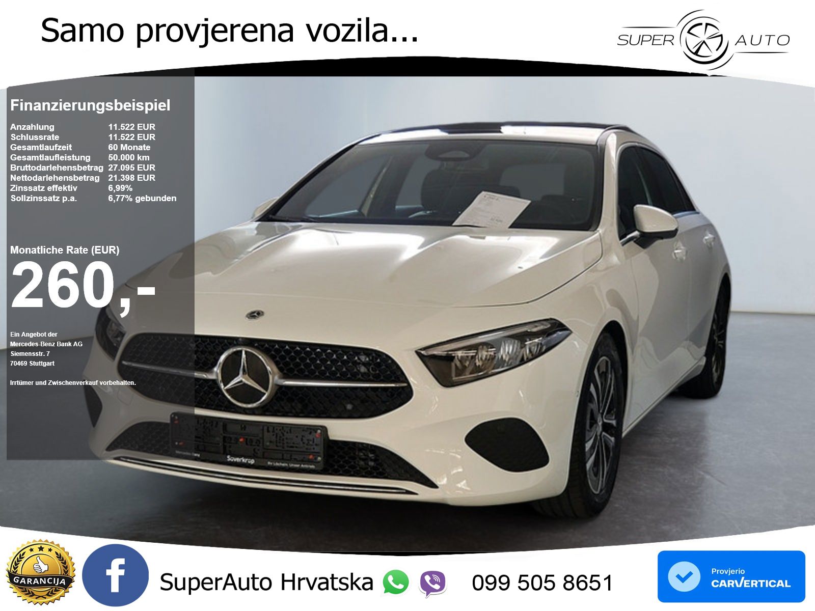 Mercedes-Benz A 200d 8G-DCT
