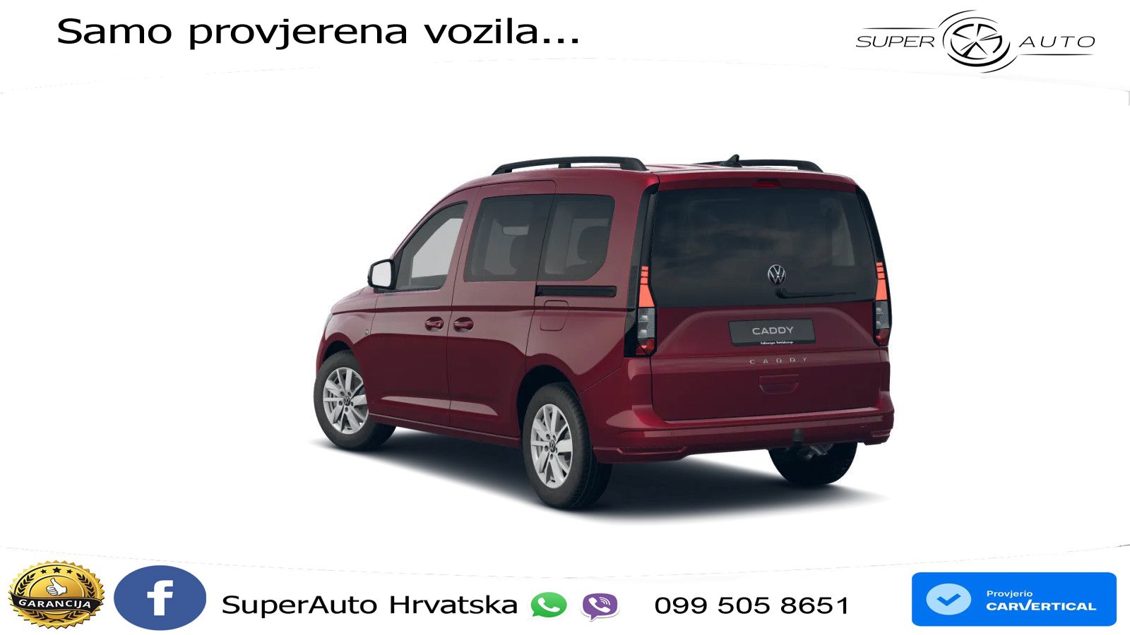 Volkswagen Caddy Life 1.5TSI DSG 7 SITZE AHK NAV STDHZ PDC 116 KS