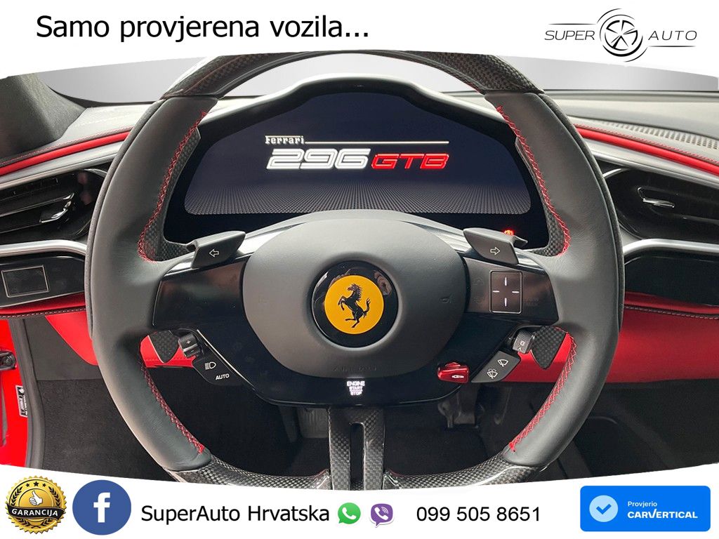 Ferrari 296 GTB 3.0 V6 (830 KS) F1 DCT