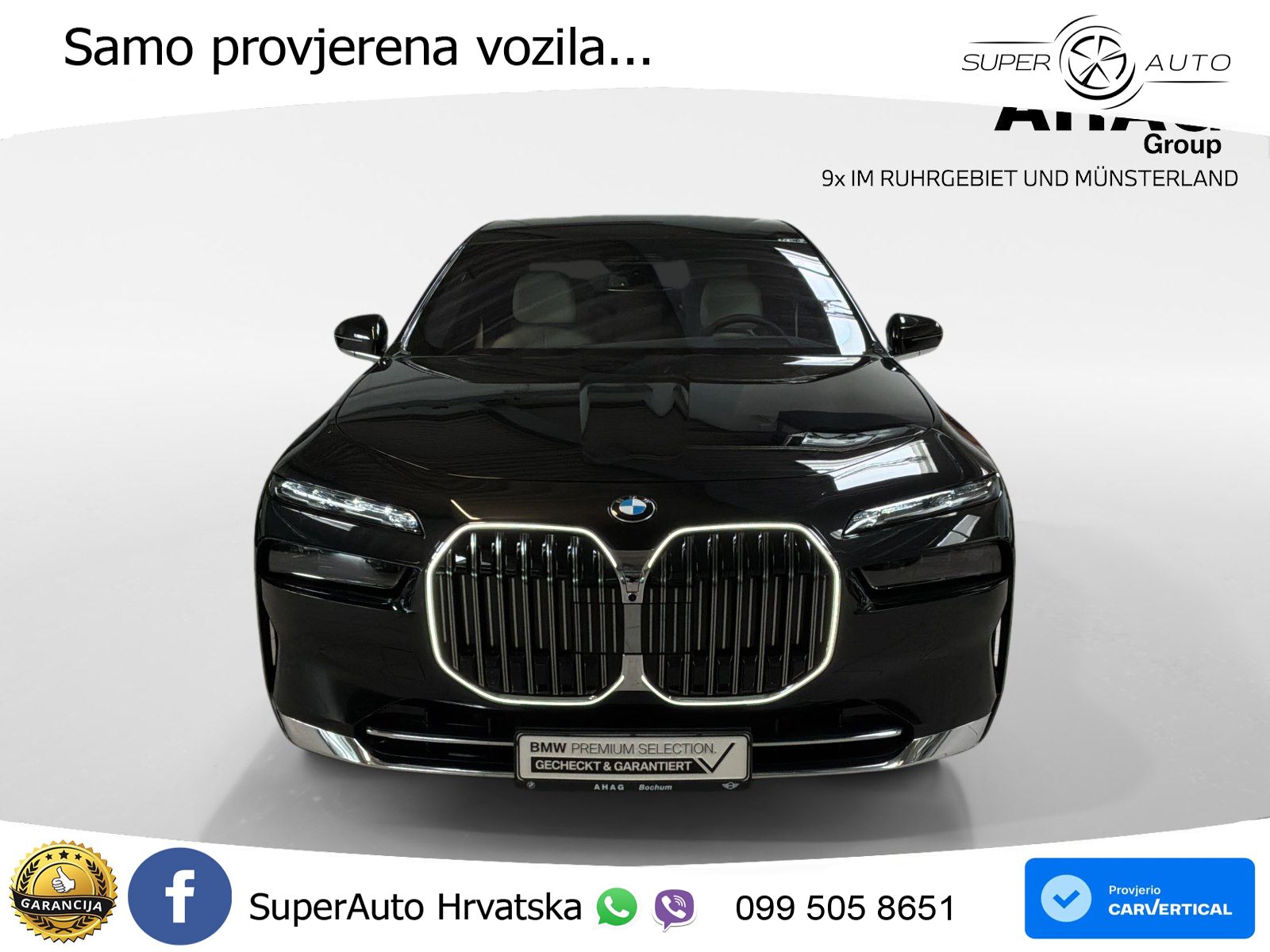 BMW 740d (299 KS) xDrive Steptronic ZRAČNI+ACC+GR SJED+KAM+PANO