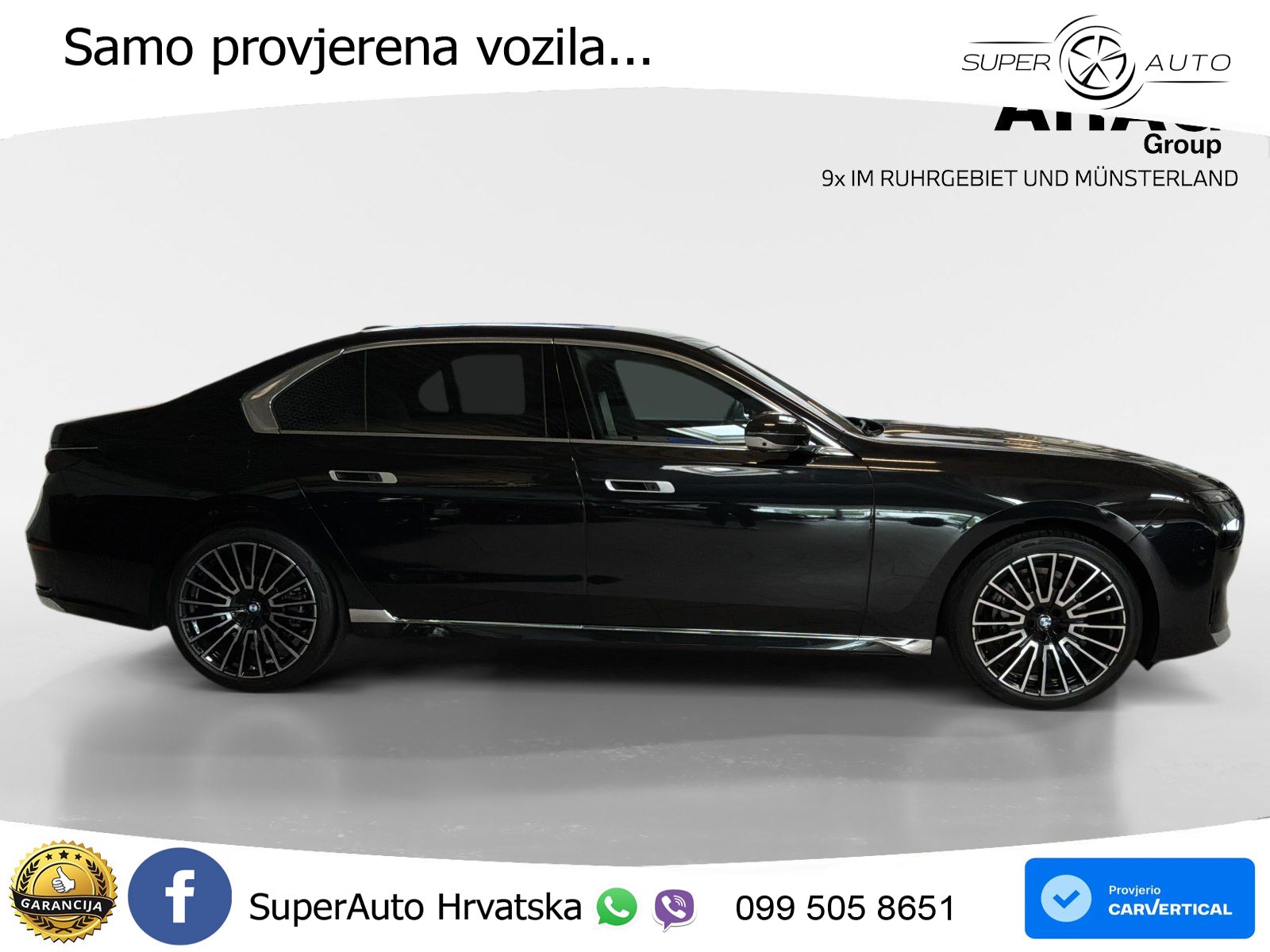 BMW 740d (299 KS) xDrive Steptronic ZRAČNI+ACC+GR SJED+KAM+PANO