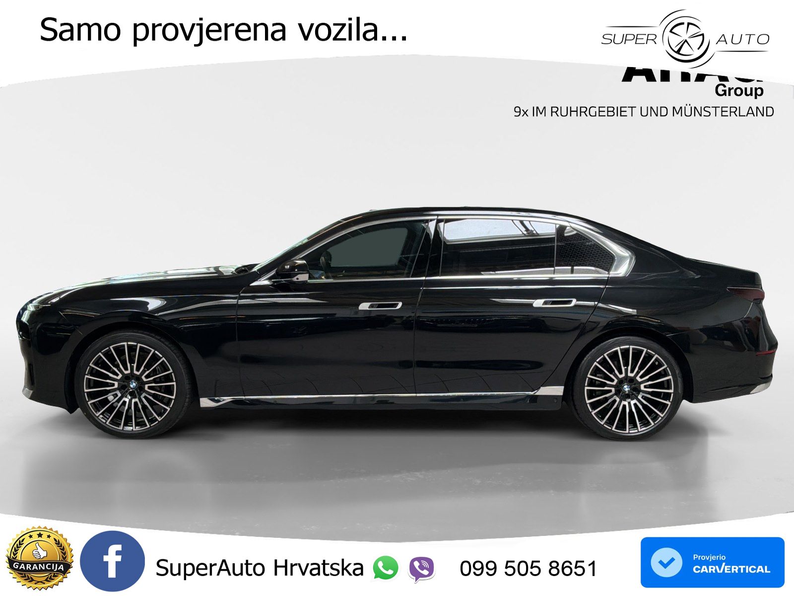 BMW 740d (299 KS) xDrive Steptronic ZRAČNI+ACC+GR SJED+KAM+PANO